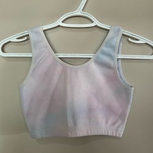 Tie dye bra top